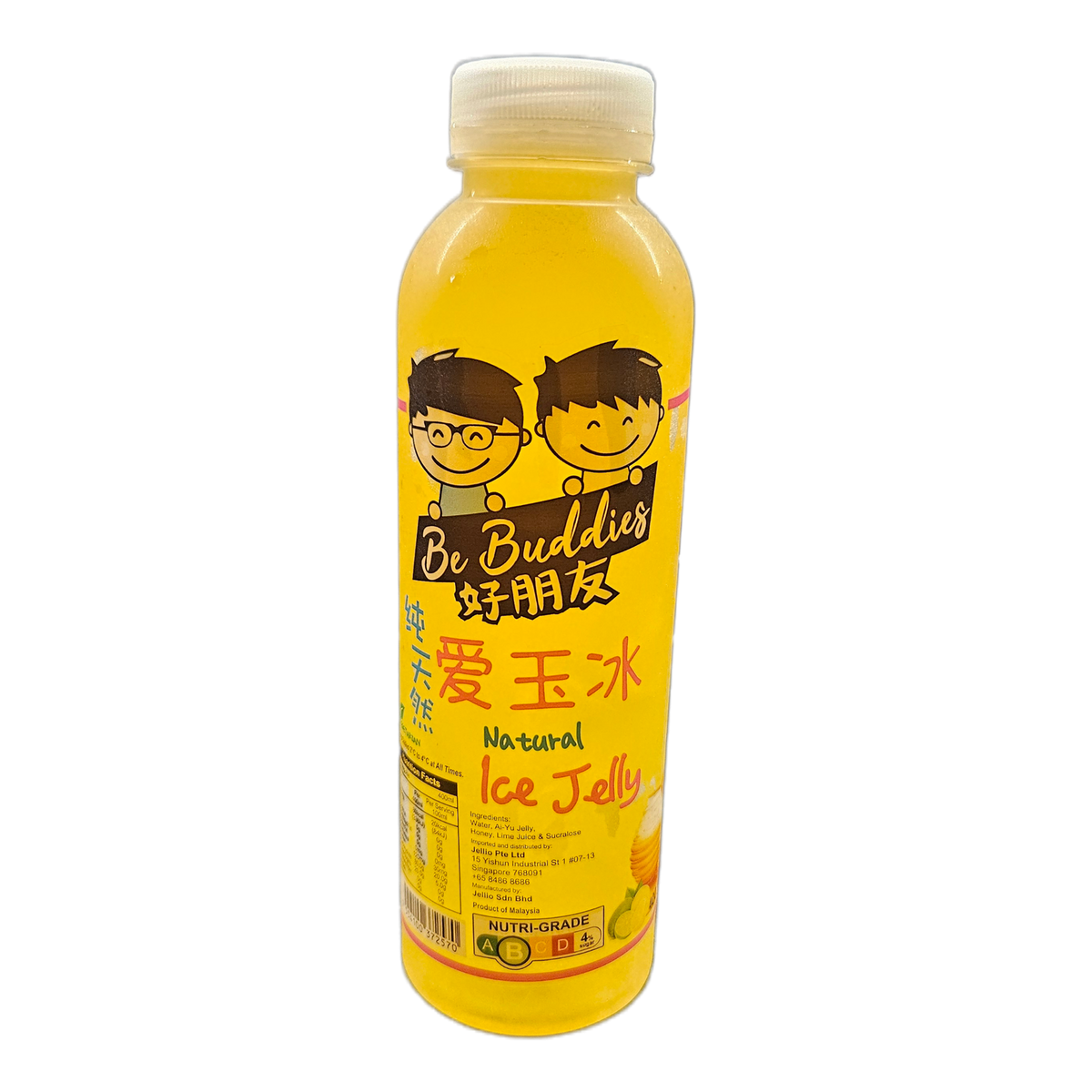 Be Buddies Natural Ice Jelly 400ml full bottle