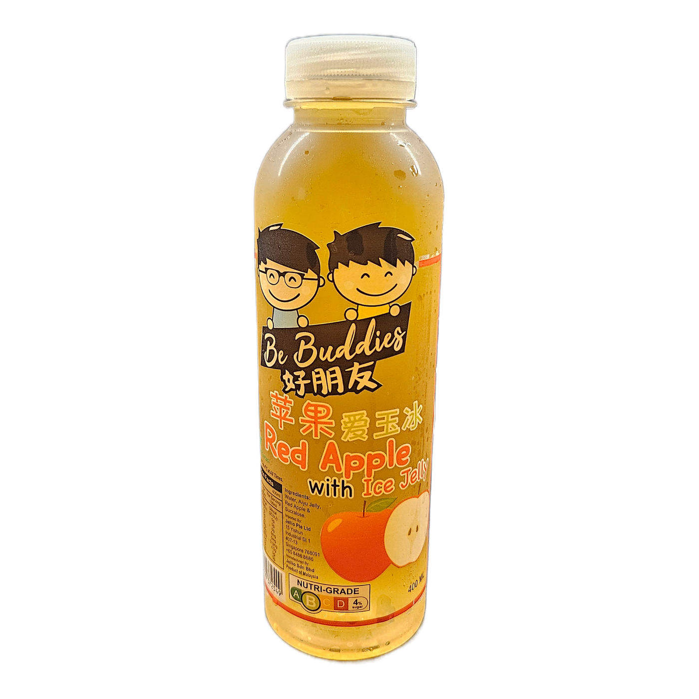 Be Buddies Red Apple with Ice Jelly 400ml