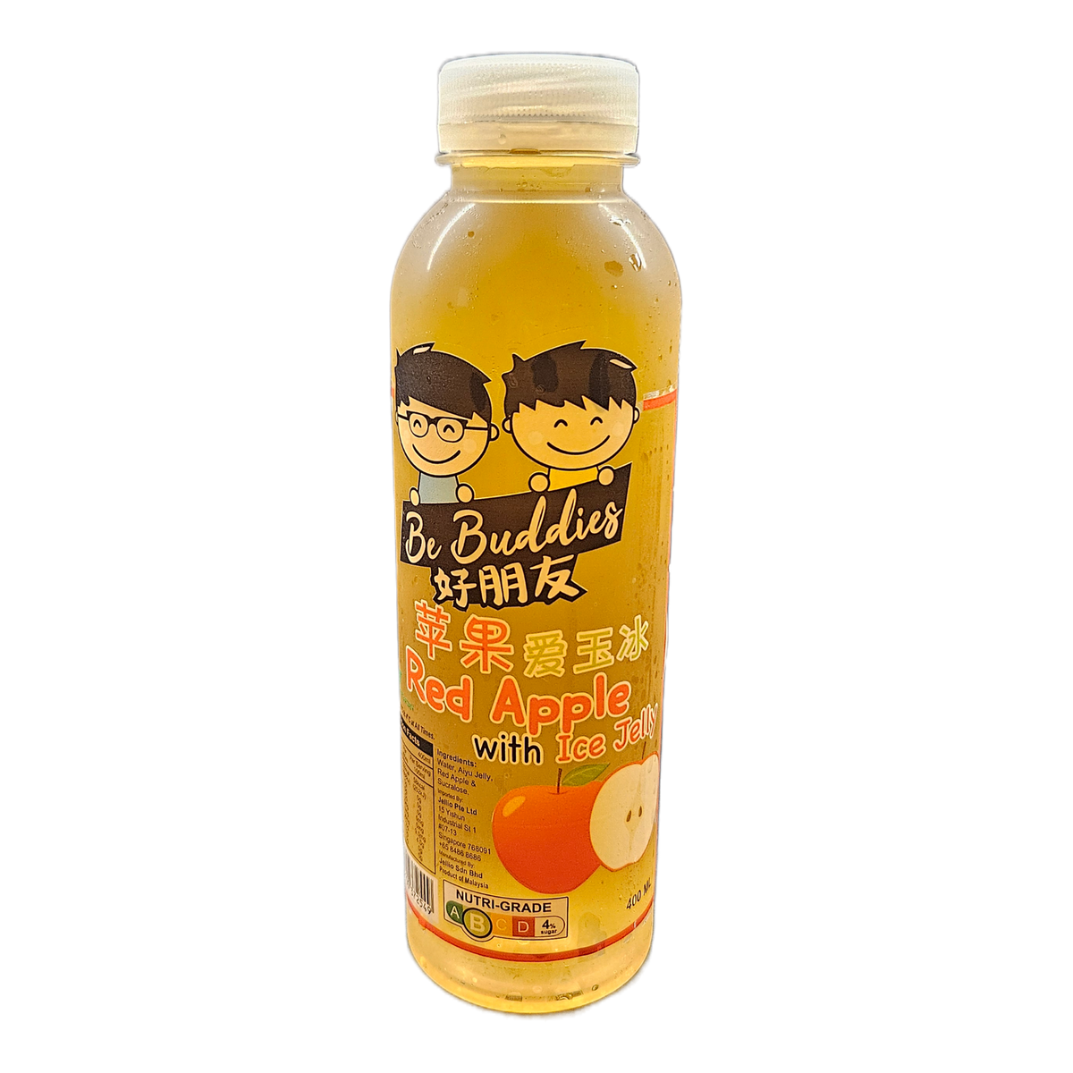 Be Buddies Red Apple with Ice Jelly 400ml full bottle