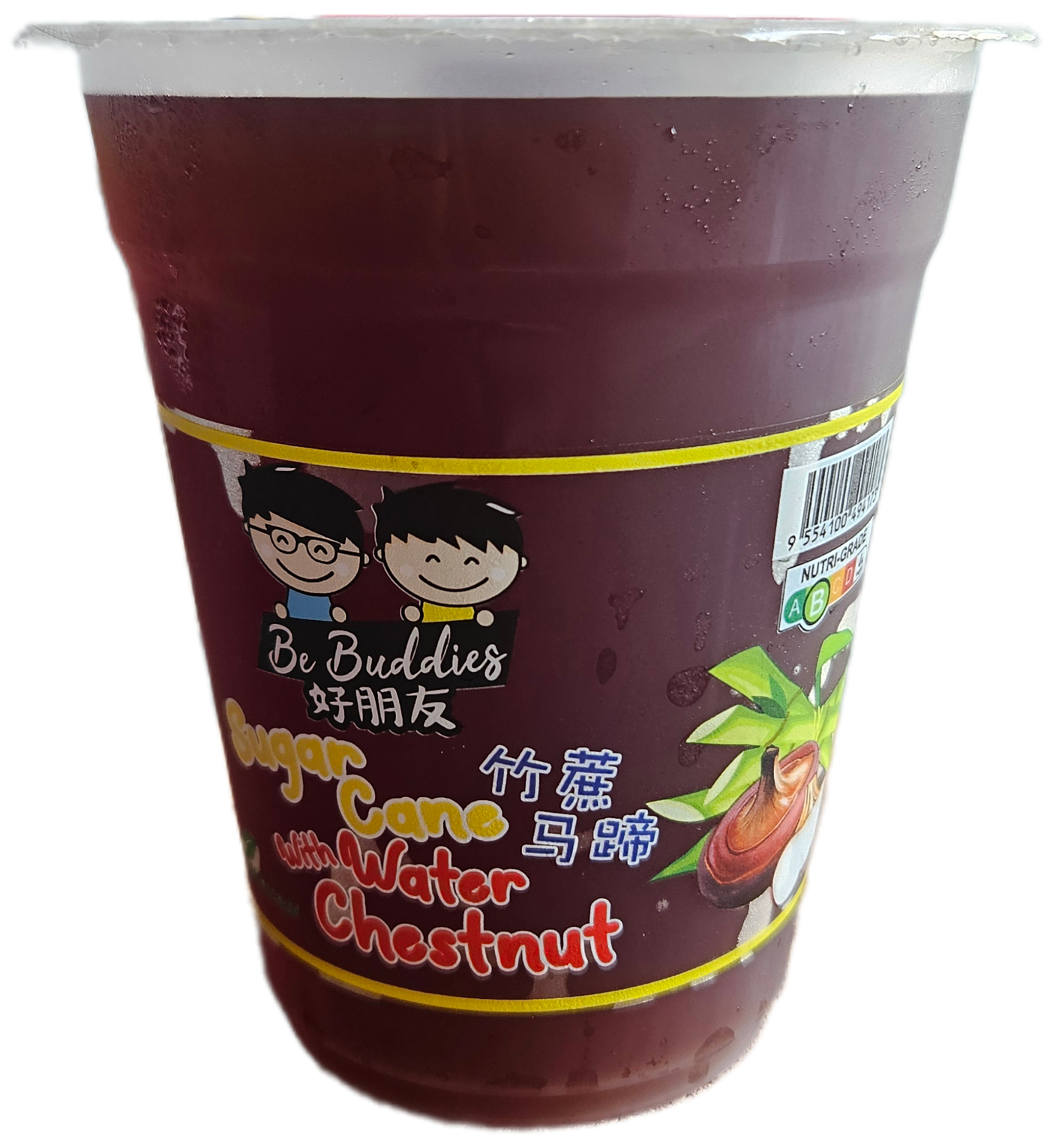Be Buddies Sugar Cane with Water Chestnut Cup Drink 360ml